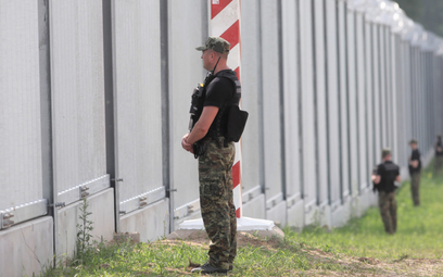 Straż Graniczna pilnuje, żeby przez granicę białorusko-polską nielegalnie nikt się nie przedostał
