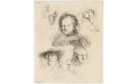 Studia głowy Saskii i innych