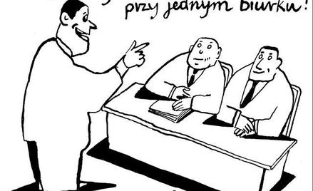 Komentarz rysunkowy - Andrzej Krauze