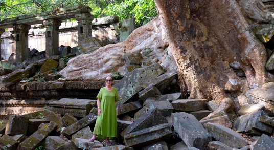 Znajdujące się daleko od uczęszczanego szlaku sanktuarium Beng Mealea jest rzadko odwiedzane przez t