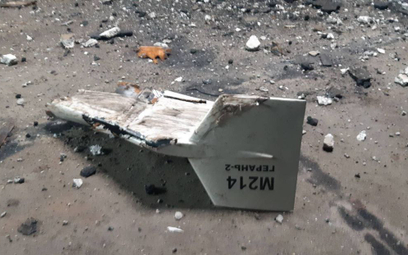Pierwszy zestrzelony przez Ukraińców irański dron Shahed