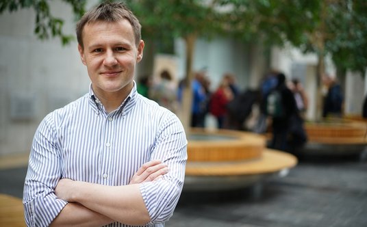 dr hab. Piotr Skowron, prof. ucz., matematyk, informatyk, pracownik Wydziału Matematyki, Informatyki