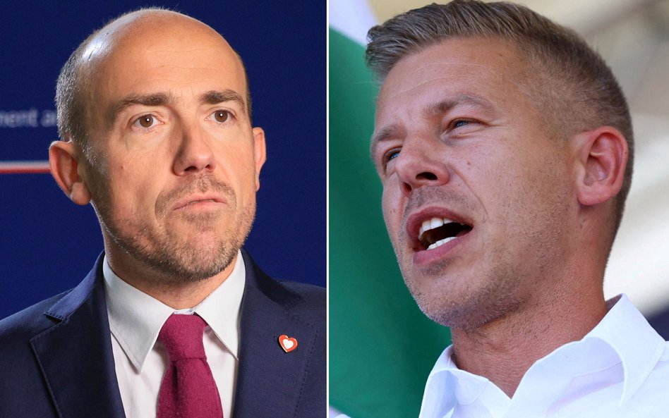 Borys Budka i Péter Magyar