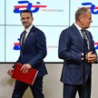 Adam Szłapka i Donald Tusk