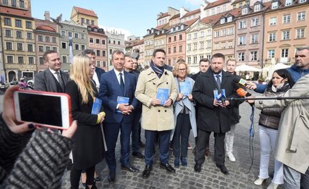 Przedstawiciele Koalicji Obywatelskiej starają się maksymalnie upolitycznić kampanię