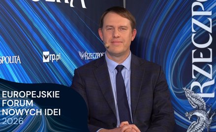 Zdjęcie EFNI 2026, Michał Baranowski wiceminister rozwoju i technologii