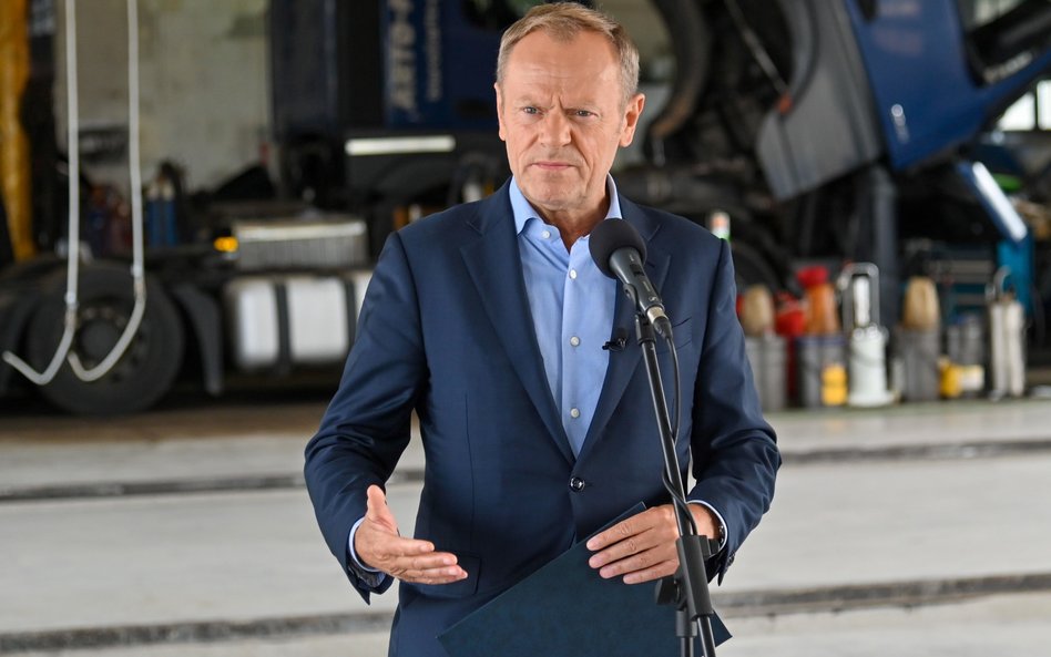 Przewodniczący Platformy Obywatelskiej Donald Tusk