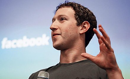 Mark Zuckerberg założyciel Facebooka, którego debiut 18 maja na Wall Street okazał się wielkim rozcz