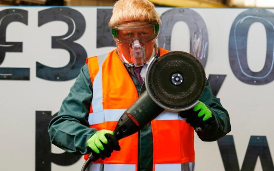 Były burmistrz Londynu Boris Johnson chwyta się wszystkiego, aby przekonać Brytyjczyków do wyjścia z