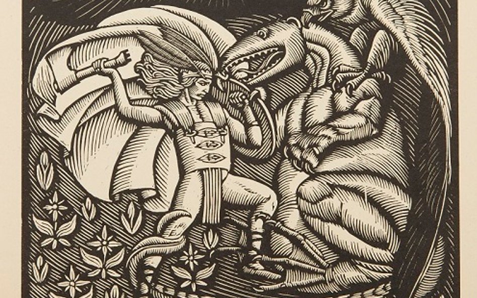 Władysław Skoczylas, Walka ze smokiem