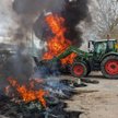 Nimes, Francja, 28 marca.  Protest francuskich rolników