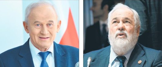 Minister Krzysztof Tchórzewski (z lewej) zakłada, że w 2040 r. energetyka bedzie nadal spalać węgiel
