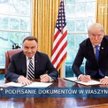 Andrzej Duda opublikował przerobione zdjęcie z Donaldem Trumpem