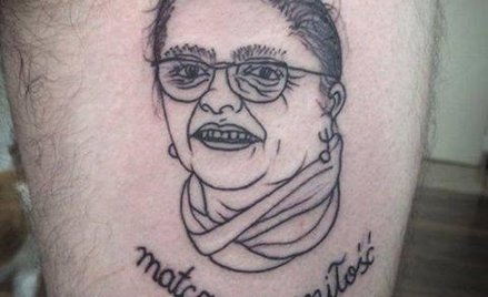 Taki tatuaż ma na nodze mieszkaniec Trójmiasta