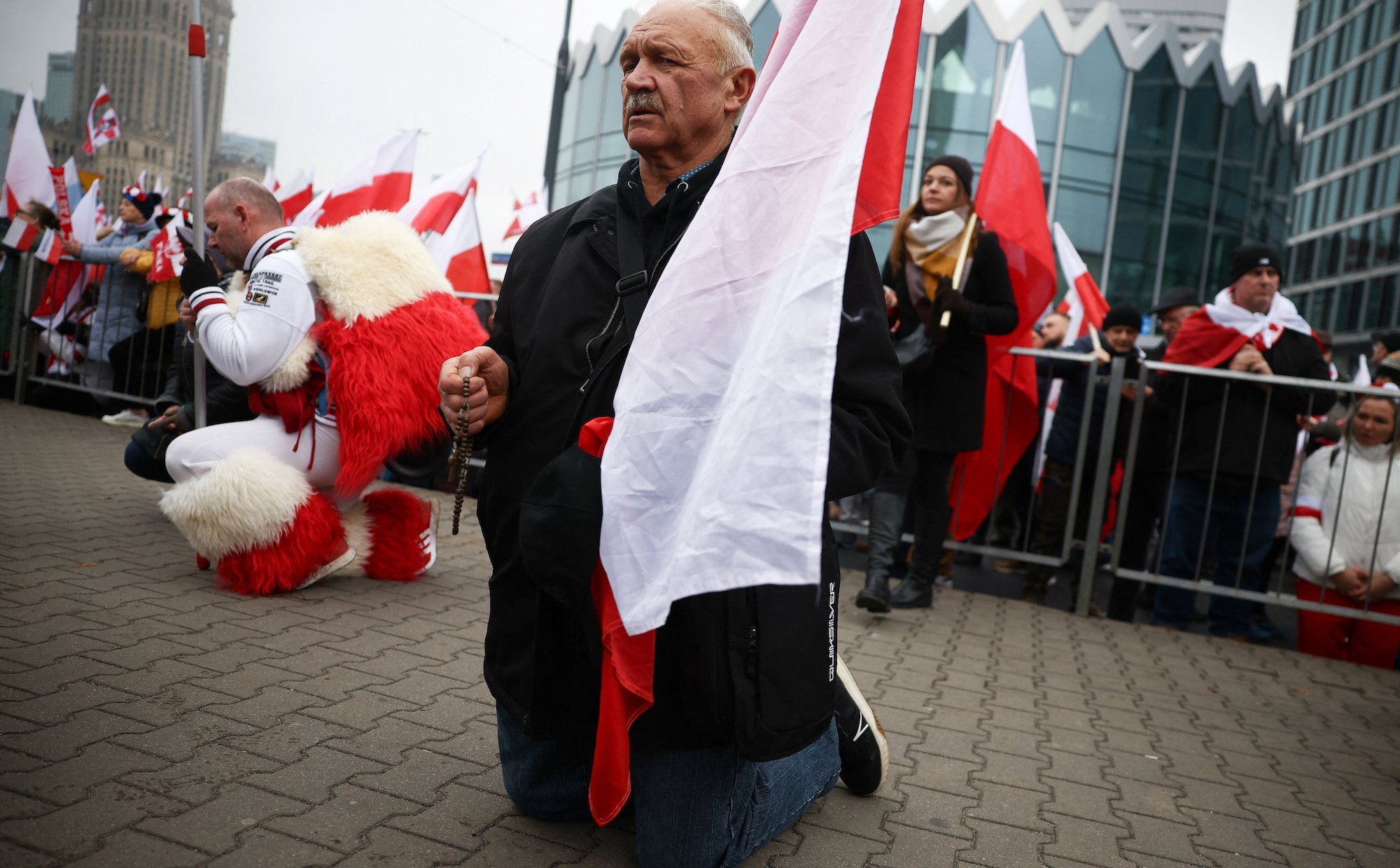 Marsz Niepodległości: Ja Polak, ja łachmyta