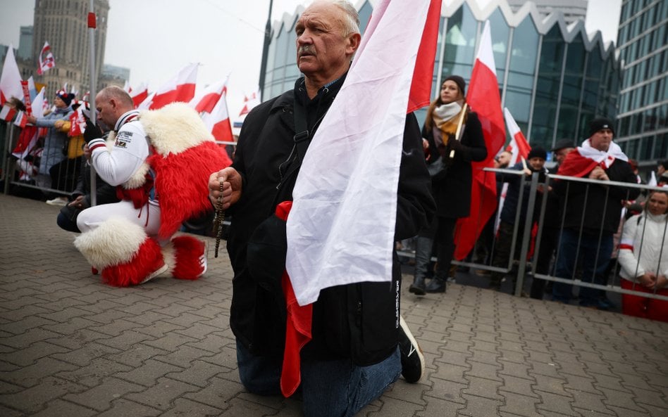 Marsz Niepodległości: Ja Polak, ja łachmyta