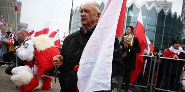 Marsz Niepodległości: Ja Polak, ja łachmyta