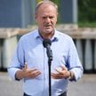 Premier Donald Tusk wystąpił na konferencji dla dziennikarzy przed wizytą w fabryce broni