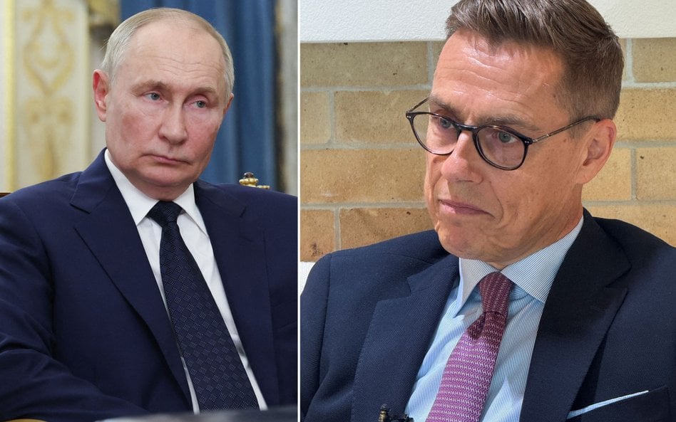 Władimir Putin i Alexander Stubb