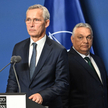 Szef NATO Jens Stoltenberg i premier Węgier Viktor Orbán