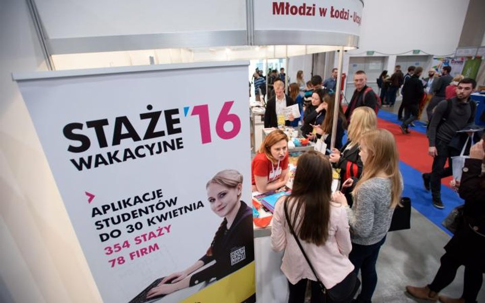 Staże dla studentów to jeden z elementów programu „Młiodzi w Łodzi”. Cieszą się rosnącym zainteresow