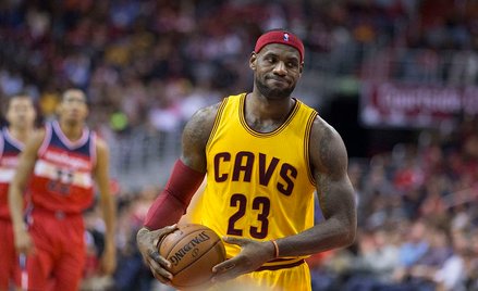 LeBron James w 2014 w barwach Cavaliers