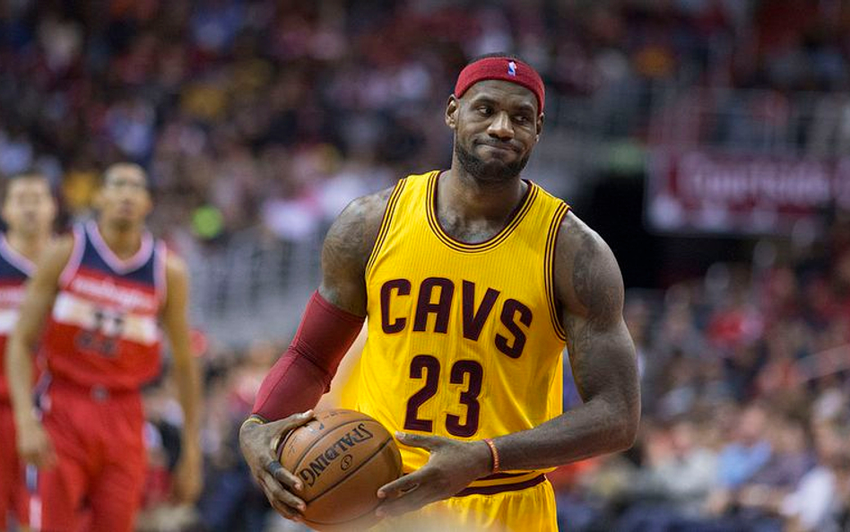 LeBron James w 2014 w barwach Cavaliers