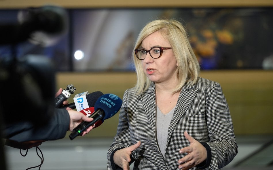 Minister klimatu i środowiska Paulina Hennig-Kloska