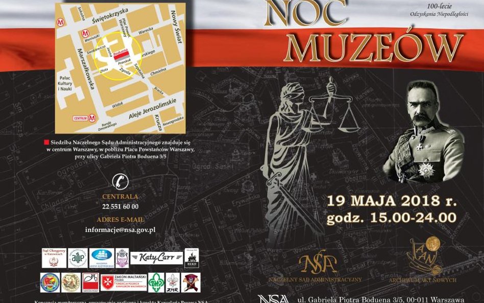 Noc Muzeów w Naczelnym Sądzie Administracyjnym