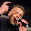 Kandydat Partii Razem w wyborach prezydenckich Adrian Zandberg podczas wiecu wyborczego w Warszawie