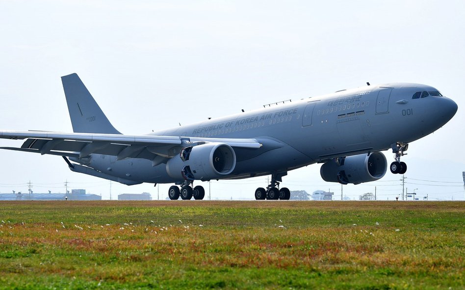 Pierwszy południowokoreański Airbus A330 MRTT. Fot. Airbus.