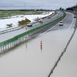 Polska doświadcza skutków odwilży. Na zdjęciu zalana trasa S6