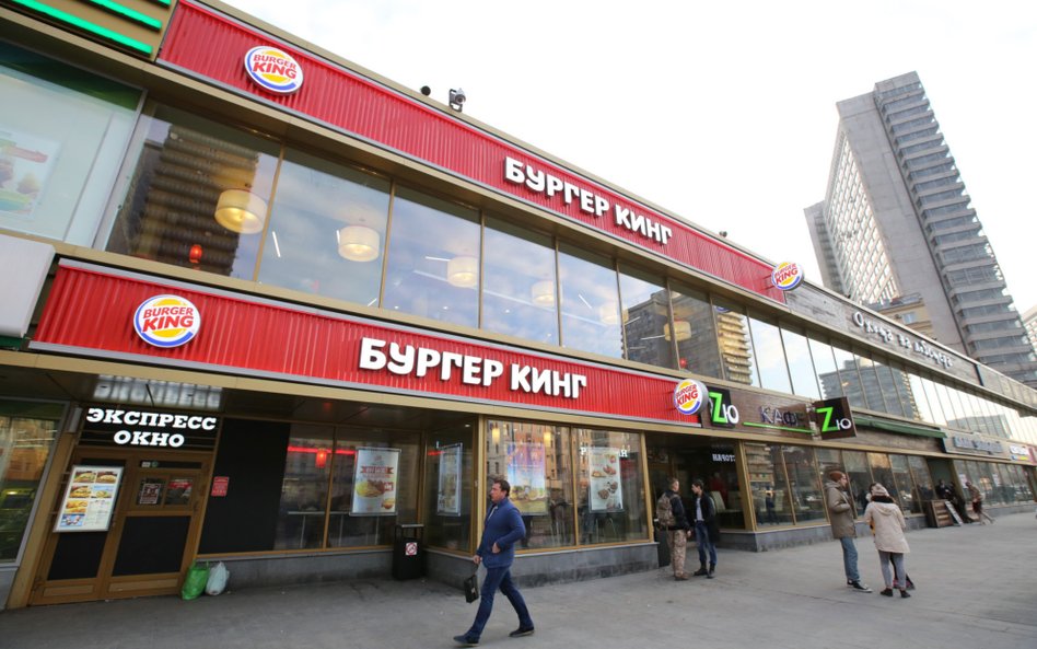 Burger King ma problem z wycofaniem się z Rosji