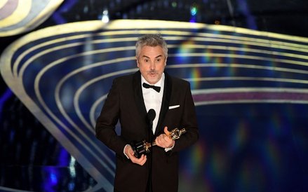 Alfonso Cuaron z Oscarem za zdjęcia do "Romy"