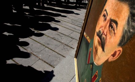 Portret Stalina w Gori