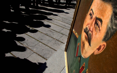 Portret Stalina w Gori