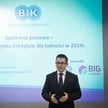 Prezes BIK Mariusz Cholewa