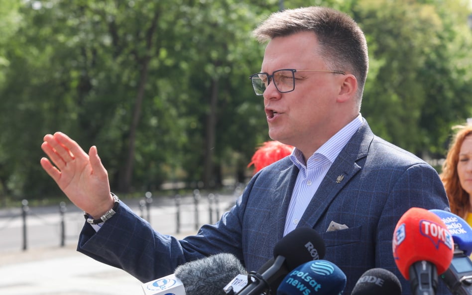 – W naszym interesie jest, aby broń jądrowa stacjonowała w Polsce – podkreśla Szymon Hołownia, kandy