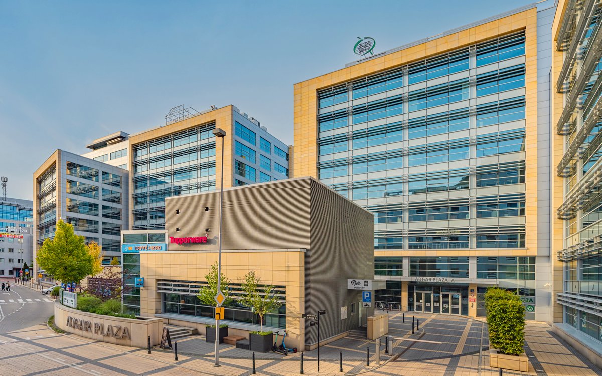 Adgar Plaza jeszcze urośnie. W planach nowy biurowiec - rp.pl