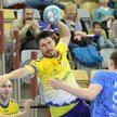 Alex Dujshebayev z Industrii Kielce podczas meczu 22. kolejki Ekstraklasy piłkarzy ręcznych