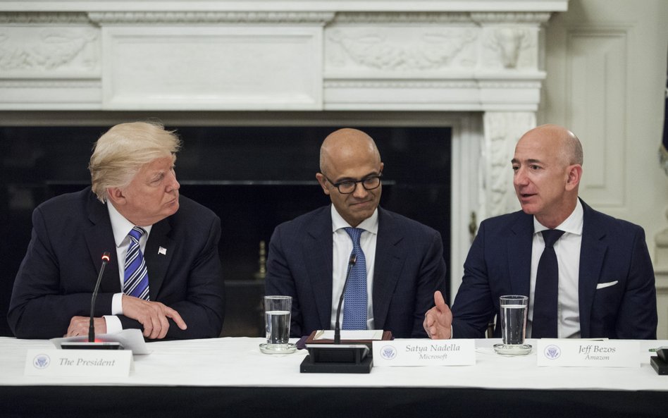 Ulgi Trumpa zmniejszyły podatki technologicznego giganta