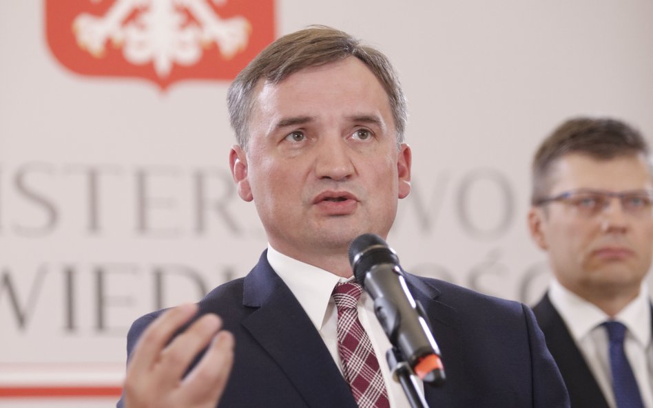 Były minister sprawiedliwości Zbigniew Ziobro