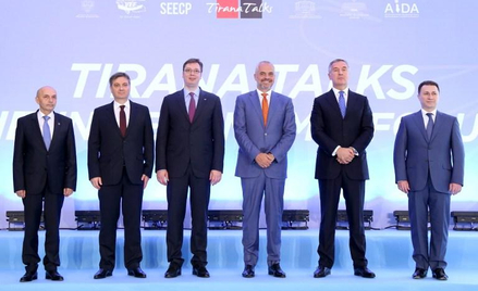 Spotkanie premierów Albanii, Bośni i Hercegowiny, Serbii, Czarnogóry, Macedonii i Kosowa w Tiranie