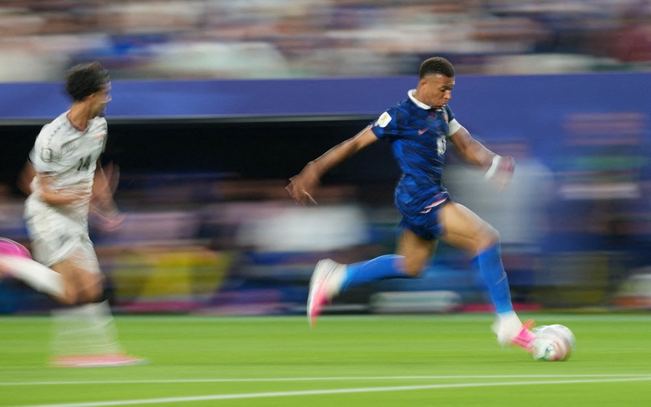 Kylian Mbappe strzelił Irakowi dwa gole i w klasyfikacji strzelców wszech czasów mundiali goni Lione