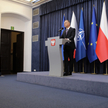 Prezydent Andrzej Duda podczas oświadczenia dot. państwowej komisji ds. badania wpływów rosyjskich n