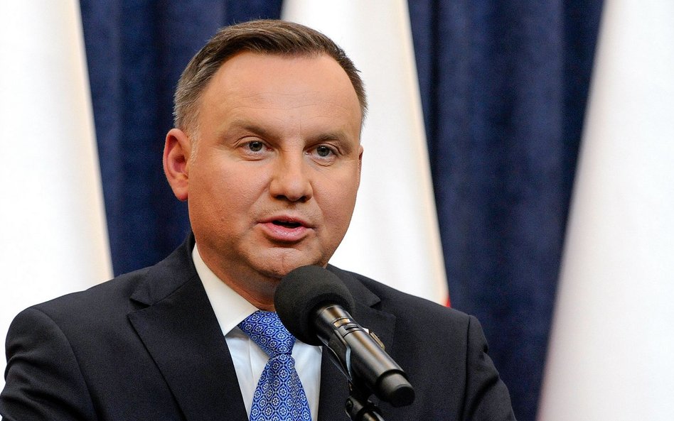 Duda: Osobiście lubię bardzo prezydenta Donalda Trumpa