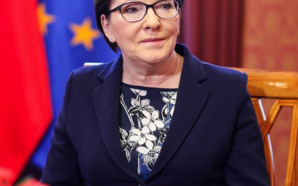 Premier Ewa Kopacz