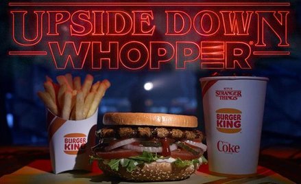 Burger King wprowadza odwrócone burgery na cześć „Stranger Things” Netfliksa