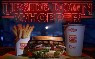 Burger King wprowadza odwrócone burgery na cześć „Stranger Things” Netfliksa