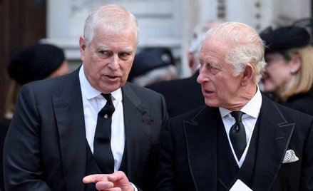 Książę Andrzej i król Karol, fotografia z 16 września